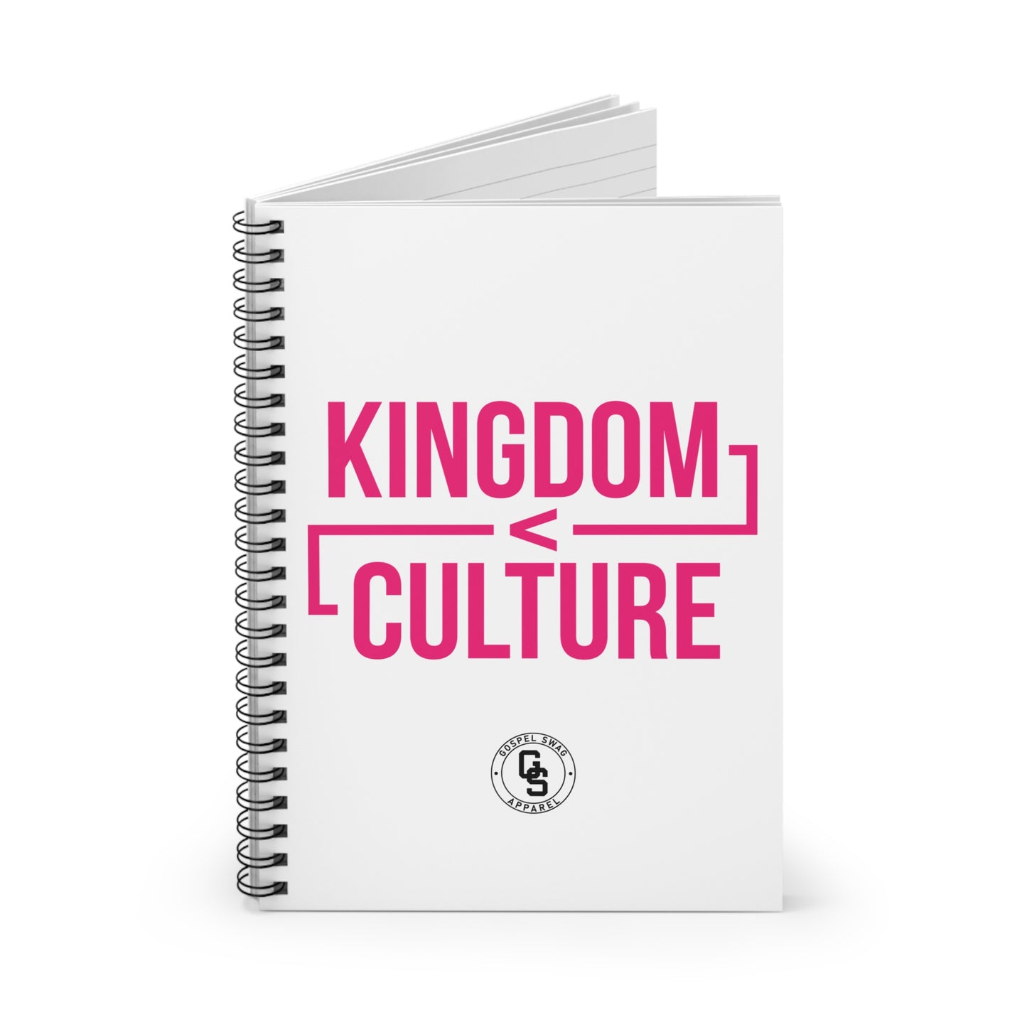Kingdom Over Culutre Spiral Notebook - Ruled Line