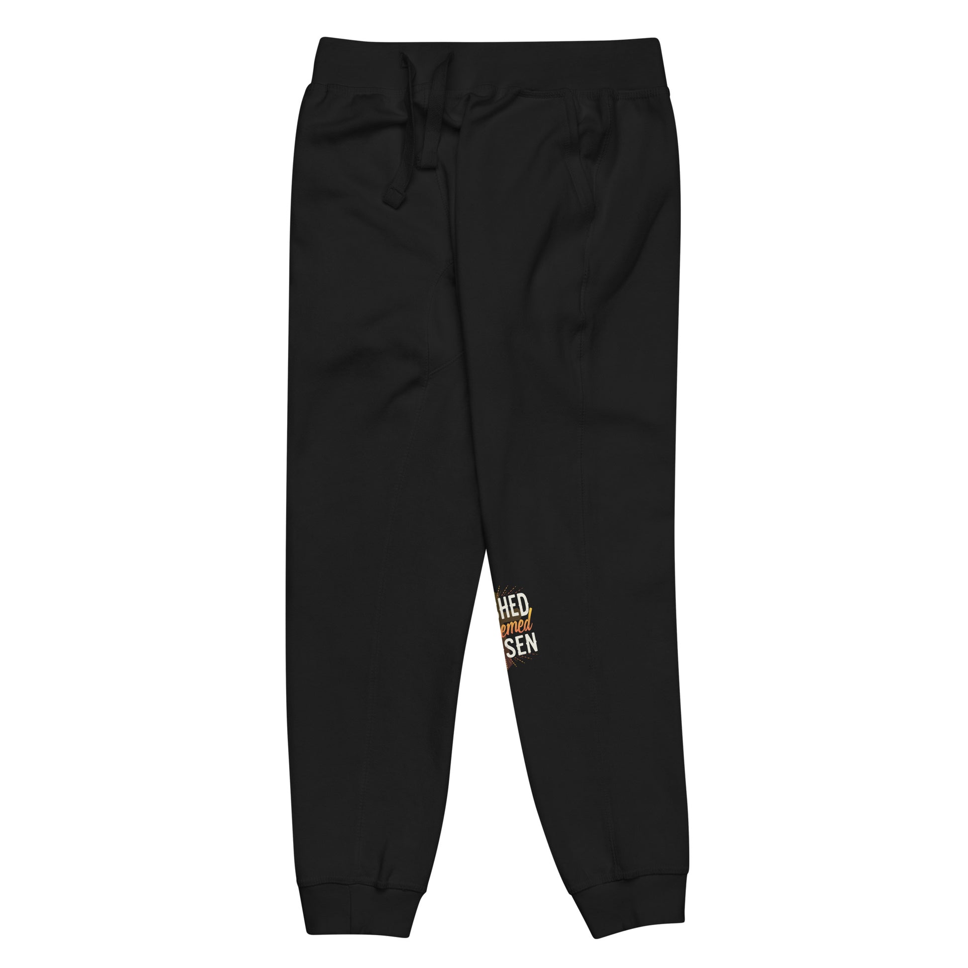 Christian-streetwear-all-over-print-unisex-wide-leg-joggers-black