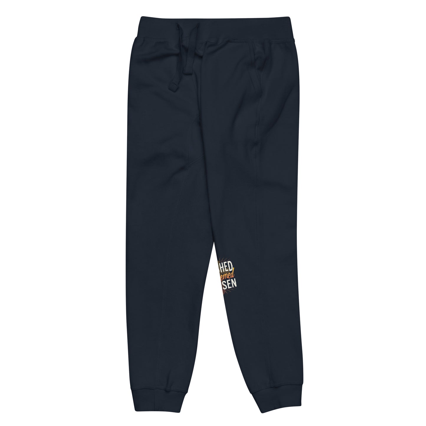 Christian-streetwear-all-over-print-unisex-wide-leg-joggers-navy