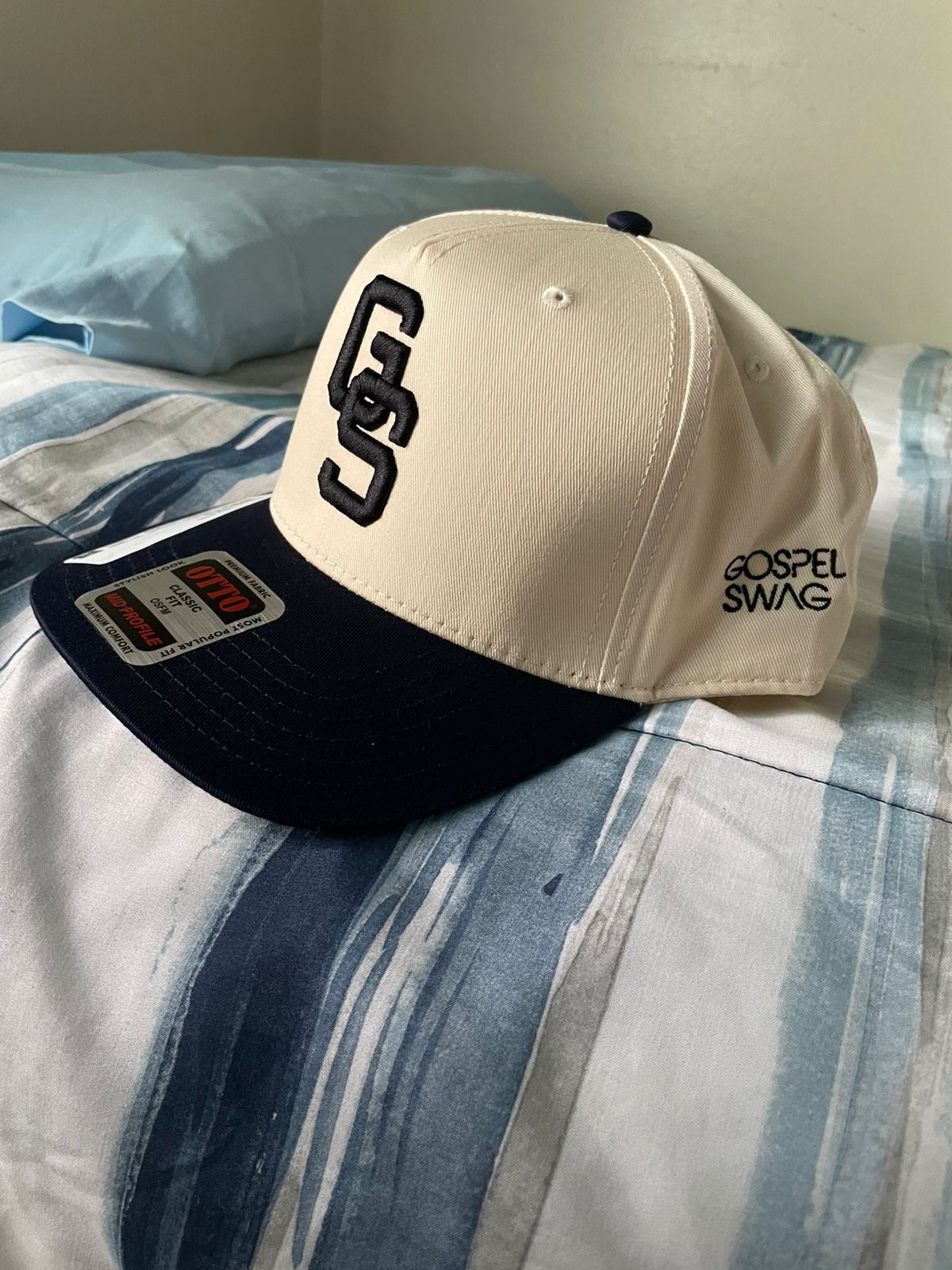 Gospel Swag 3D Embroidered Hat ( Represent the like the pros )
