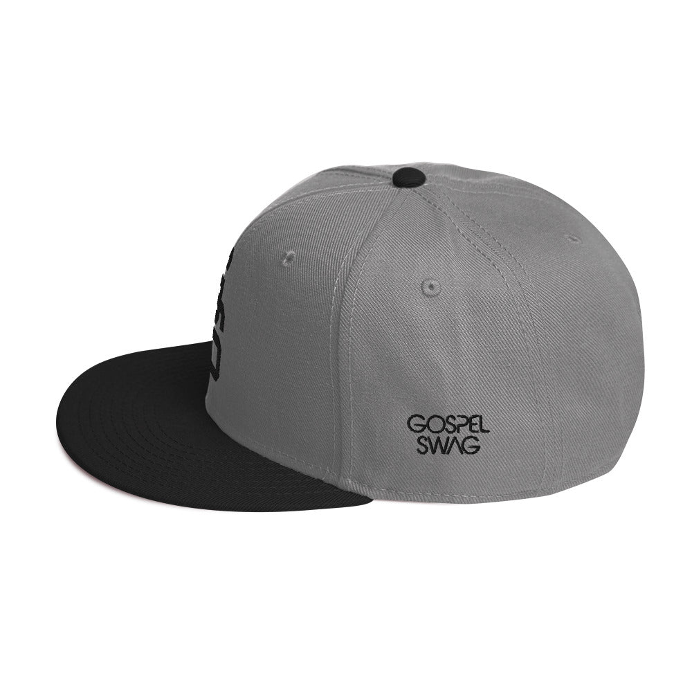 Gospel-Swag-Snapback-Hat-Gray-Left