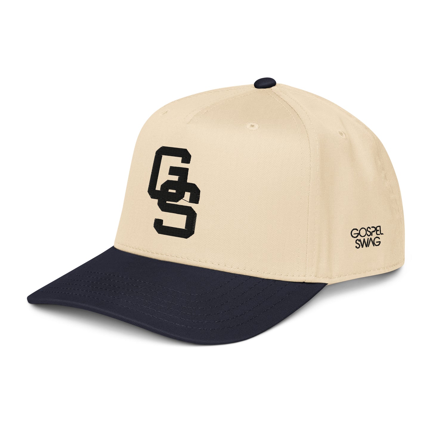 Gospel Swag 3D Embroidered Baseball Hat-black-side