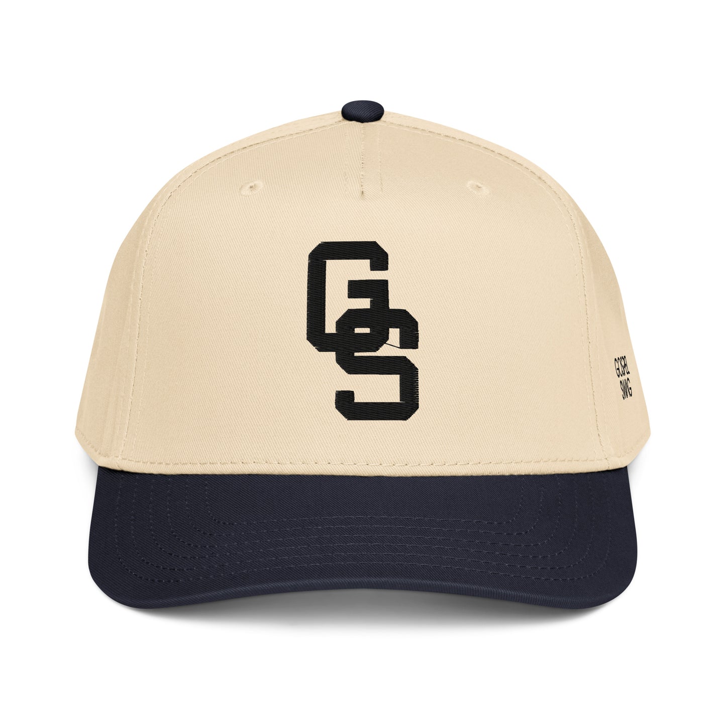 Gospel Swag 3D Embroidered Baseball Hat-navy-front