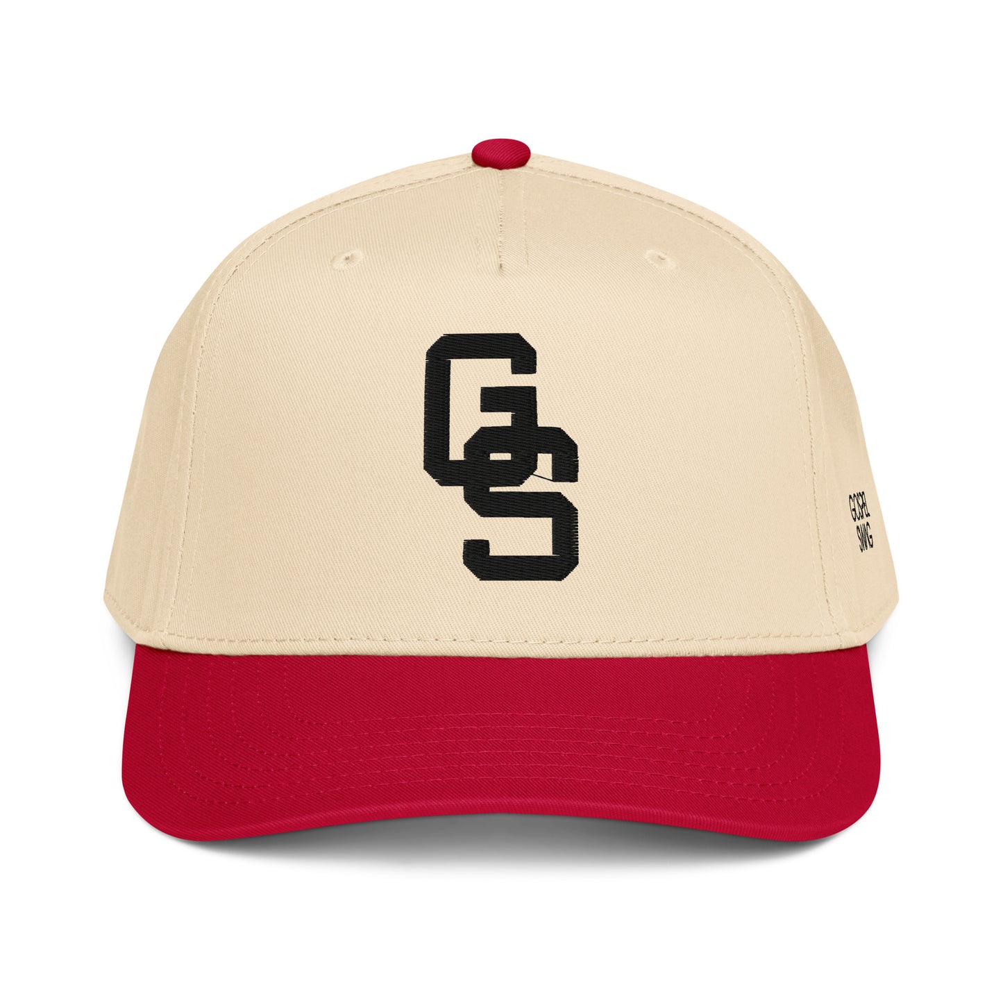 Gospel Swag 3D Embroidered Baseball Hat-red
