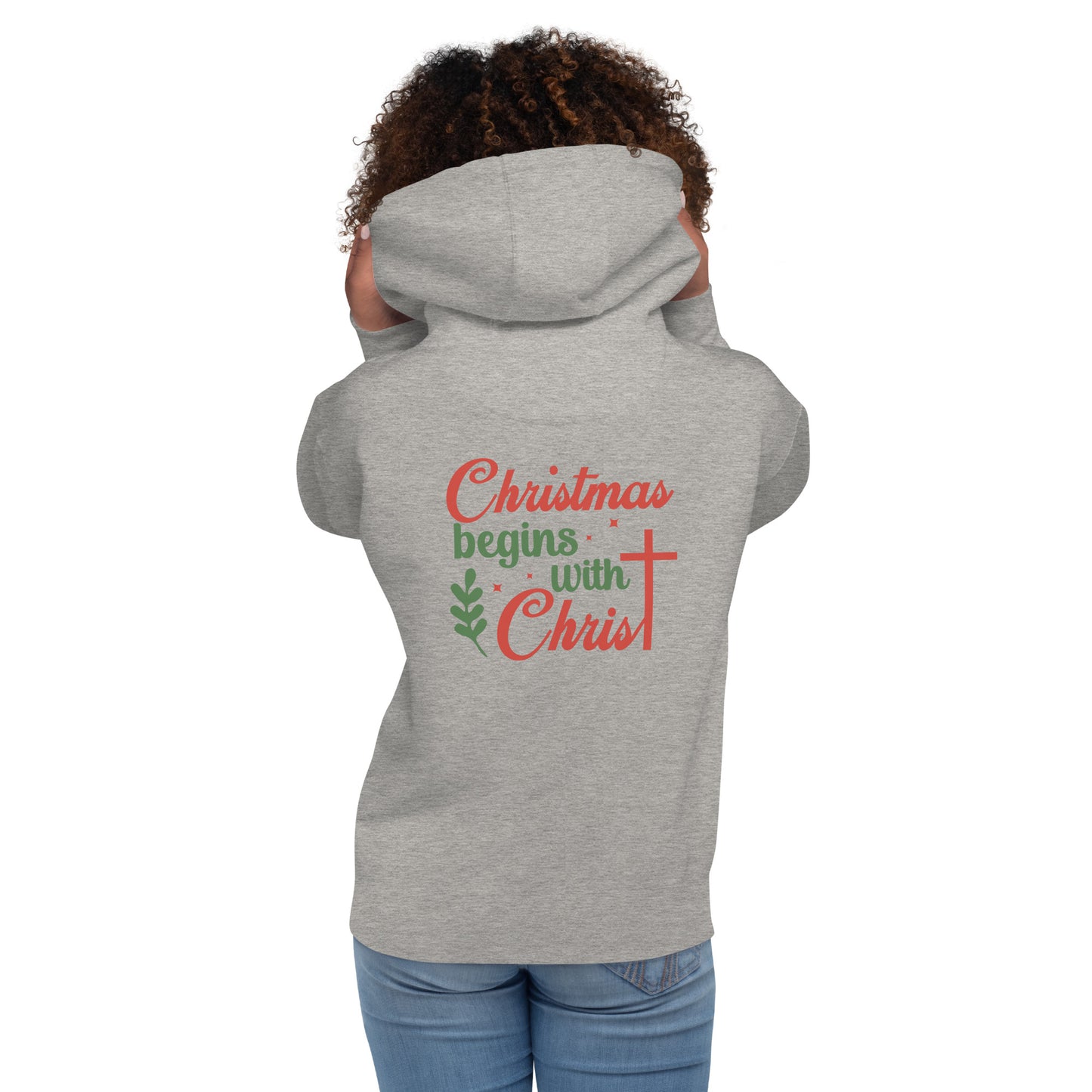 Christmas Begins With Christ Hoodie | Gospel Swag – Faith. Style. Purpose